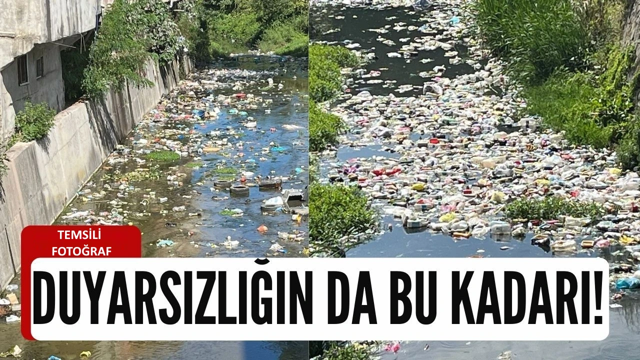 Göynük’te Dere Temizliği Kısa Sürede Etkisini Kaybetti !
