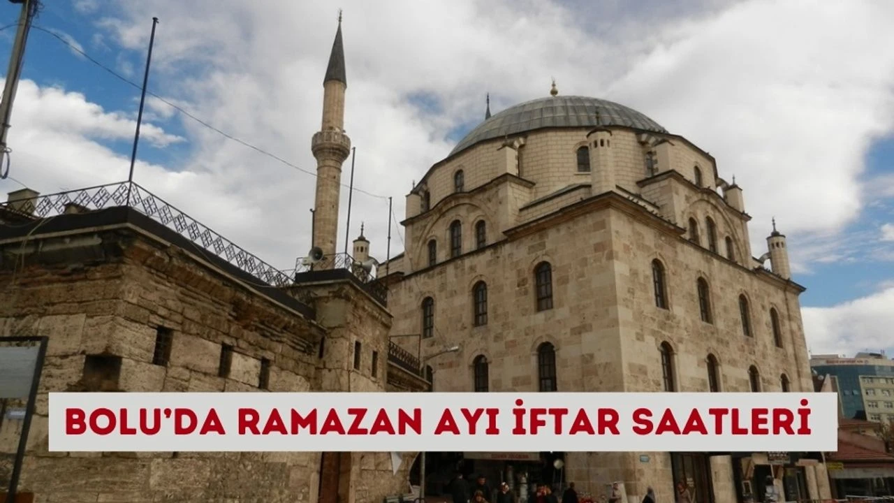 Bolu iftar vakitleri