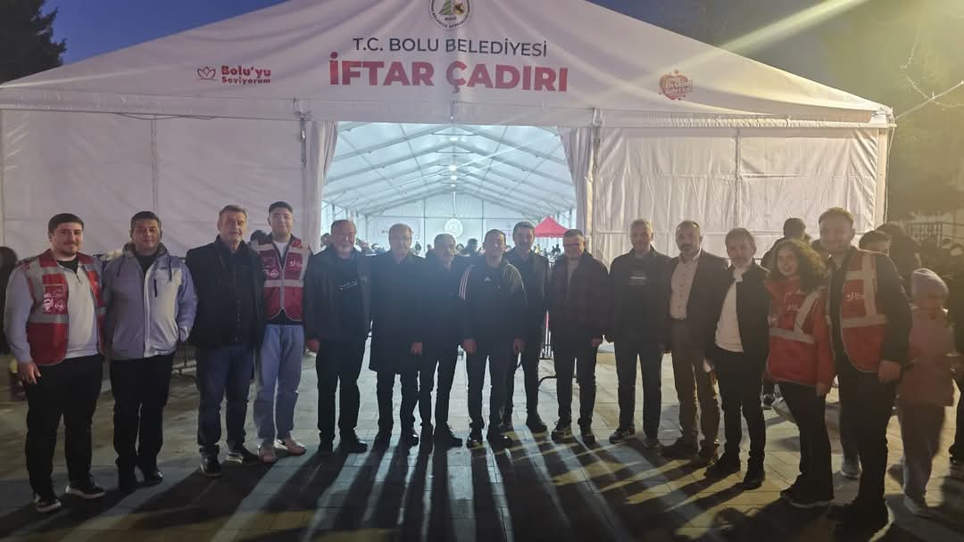CHP Bolu Merkez İlçe Başkanlığı, İftar Çadırında Vatandaşlarla Buluştu