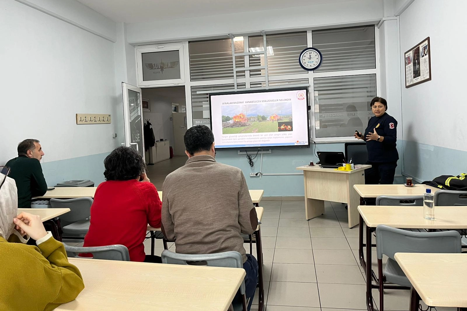 Bilgievleri Personeline Yangın Güvenliği Eğitimi