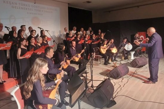 Keşan Türkü Dostları Edirne’de Sahne Aldı