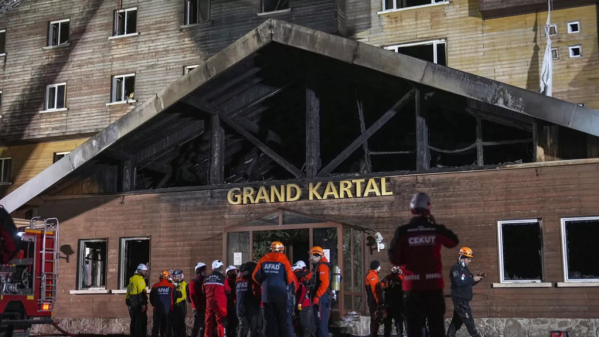 Kartalkaya'daki otel yangının nedeni belli oldu